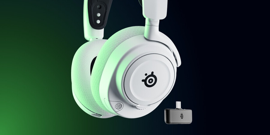 arctis nova 7x wireless weiß – verpackung mit schönheitsfehlern