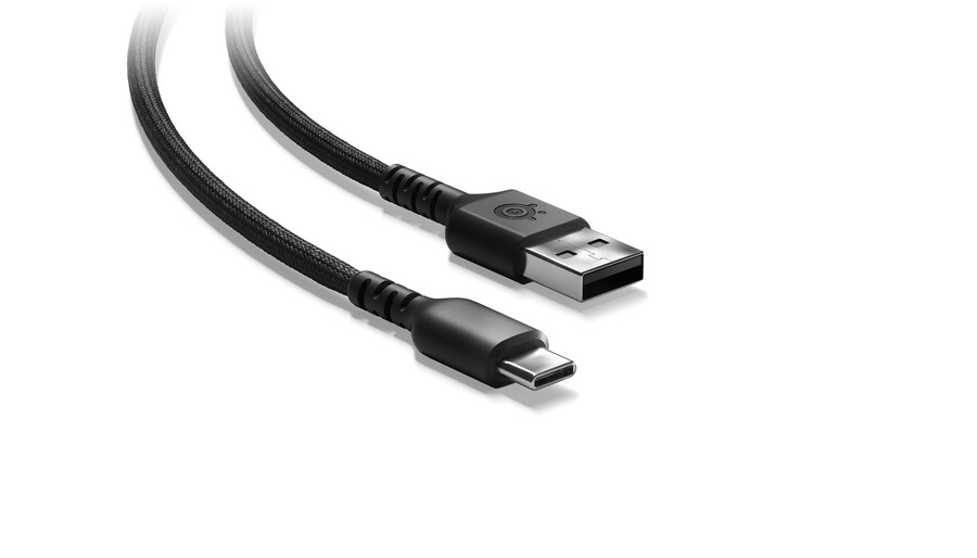 aerox 3 super mesh kabel a auf c – schwarz – 18 m