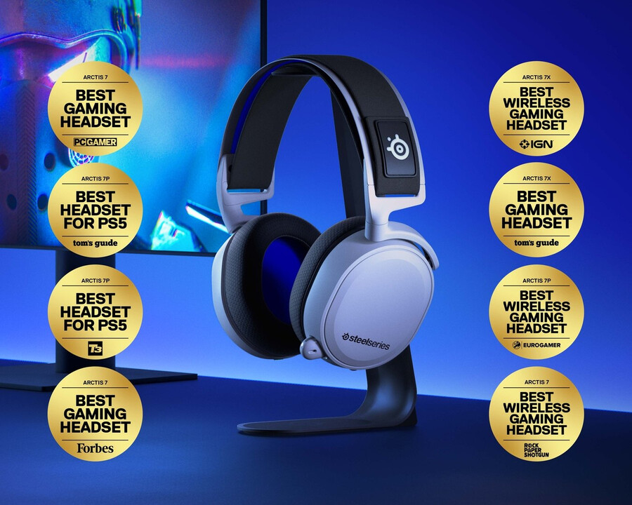 arctis 7p weiß